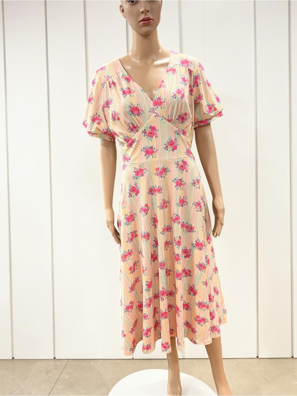 Dolly and Dotty Julia pastel floral dress NWOT size 8